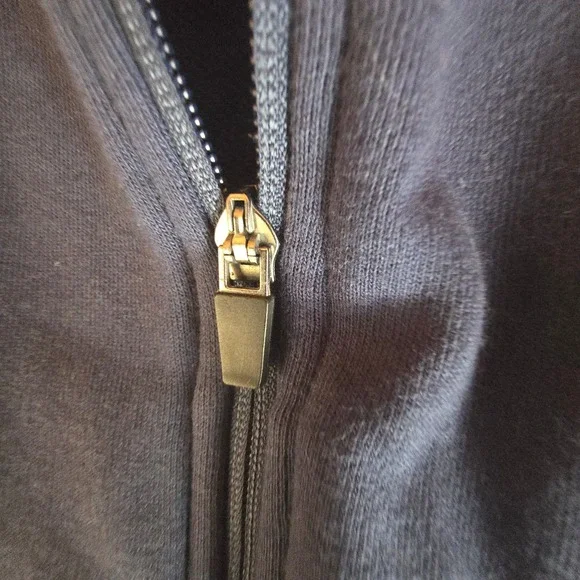 Sergio Tacchini Mens XXL Navy Blue Full Zip Sweatshirt French Terry Sportswear - Picture 11 of 16